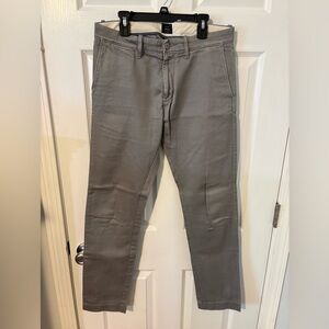 J. Crew Slim Fit Gray Chinos
